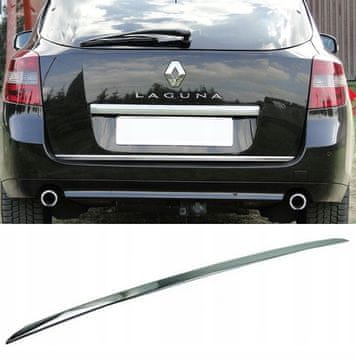Renault Laguna III Kombi - kromirana obloga na vratima prtljažnika