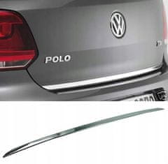 VW polo 5 V - kromirane trake, tuning kromiranih vrata prtljažnika