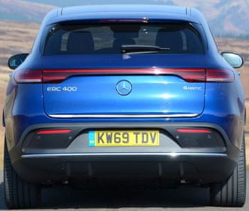 Mercedes-Benz EQC 2019+ kromirana obloga vrata prtljažnika