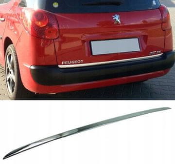 Peugeot 207 SW - kromirana obloga za vrata prtljažnika