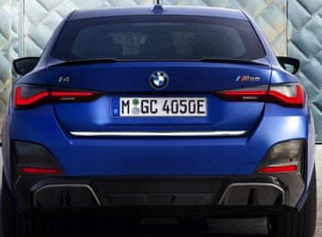 BMW i4 2020+ Kromirana obloga za stražnji poklopac prtljažnika