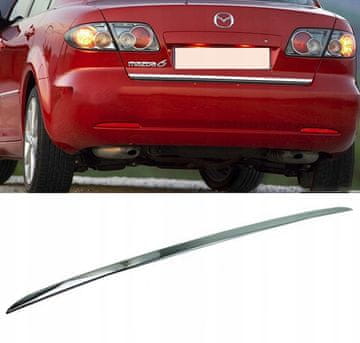 Mazda 6 I HB Sedan 02-08 - Kromirana obloga prtljažnika