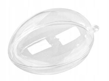 Pakiranje od 5 plastičnih sklopivih jaja 13,5 cm | EGA-16121