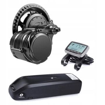 TONGSHENG ZESTAW ELEKTRYCZNY DO ROWERU TSDZ8 48V 750W BATERIA 17AH