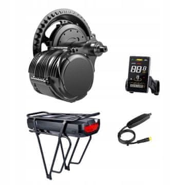 TSDZ8 Zestaw do Konwersji roweru 48V 750W Bateria Bagażnikowa 17AH