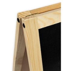 Drvena A-ploča Classic L (61x118 cm) - prirodna