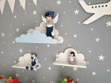 Set od 3 police Cloud Venezia - Premium