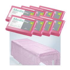 BE Jednokratne plahte 160cm x 210cm roze 20g MedixPro 40kom