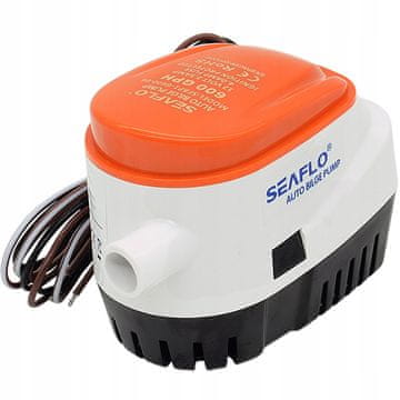 SEAFLO PUMPA ZA KALJUŽNU VODU ZA BROD, JAHTU, PONTON, BAZEN, PODRUM AUTOMATSKA 48l/min 12V
