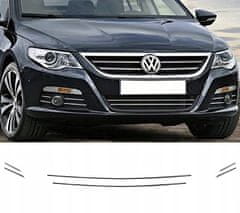 VW Passat CC - Kromirane letvice rešetke, rešetka branika