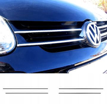 VW Golf V Mk5 - Kromirana obloga rešetke, tuning