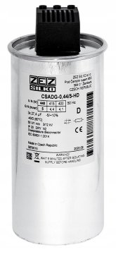 ZEZ-Silko Kondenzator 5kvar 440V Cn=3x27.40µF In=3x6.57A