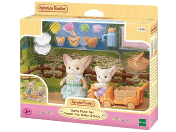Sylvanian Families 5698 Lisice na pikniku 3+