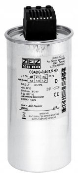ZEZ-Silko kondenzator 1.5kvar 440V Cn=3x8.22µF In=3x1.97A