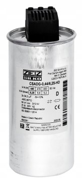 ZEZ-Silko Kondenzator 6.25kvar 440V Cn=3x34.25µF In=3x8.21A