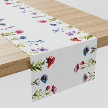 Božićni trkač za stol 38x160 Divlje cvijeće Proljeće