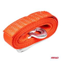 AMIO Vučno uže, vučno uže, traka, 7000 kg, 60 mm, 5 m, kuka + ušica, -03992