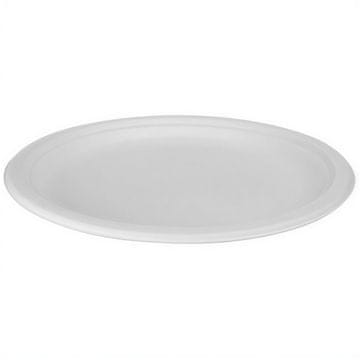 Tanjur od šećerne trske, okrugli, promjera 26 cm, 50 kom.