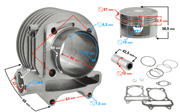 Moretti 90° kutni cinch adapter