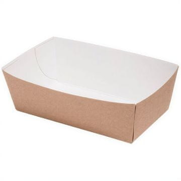Duboka posuda za kraft papir 14,5 x 8 x 5,5 cm 100 kom.