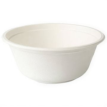 Papstar Zdjela od drvene pulpe 1000 ml, promjer 17 cm, visina 7 cm 50 kom.