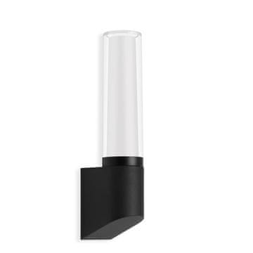 Telefunken LED vanjska zidna svjetiljka 8W IP44 crna 4000K fasadna 33 cm