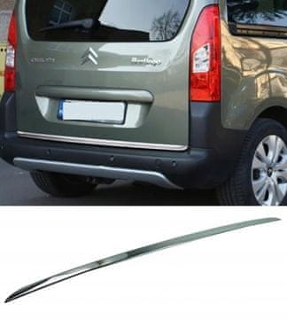 Citroen Berlingo II B9 - Kromirana obloga za vrata prtljažnika