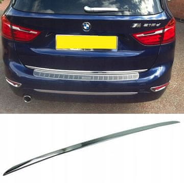 BMW 2 F45 Active T - kromirana letvica, kromirani poklopac motora