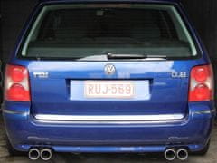 VW Passat B5 Kombi - kromirana obloga Flap Tuning