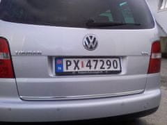 VW Touran 1T1 1T2 - kromirana obloga za tuning vrata prtljažnika