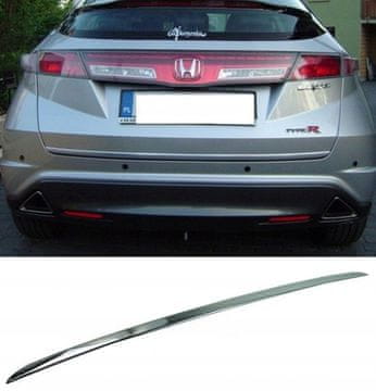 Honda Civic Viii UFO Kromirani ukrasi Kromirana vrata prtljažnika