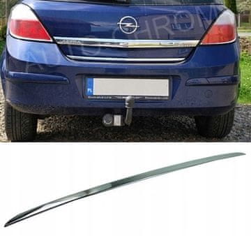 Opel Astra H MK V HB kromirana letvica Kromirana vrata prtljažnika