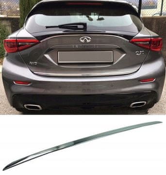 Infiniti Q30, QX30 - kromirani ukrasi Kromirana vrata prtljažnika