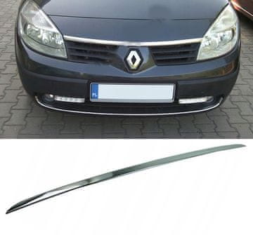 Renault Scenic II (Grand) kromirana obloga prednjeg poklopca motora