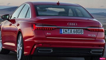 Audi A6 C8 Sedan Kromirana obloga za vrata prtljažnika