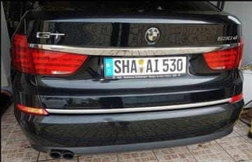 BMW 5 GT - Tuning kromiranih ukrasa na vratima prtljažnika