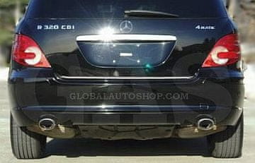 Kromirana obloga poklopca prtljažnika za Mercedes R klasu W251