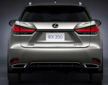 Lexus RX450h 2015+ kromirani ukrasi kromirana vrata prtljažnika