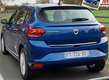 Dacia Sandero III - kromirana obloga za vrata prtljažnika