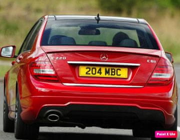 Mercedes C204 Coupe kromirani ukrasi kromirana vrata prtljažnika