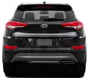 Kromirani ukrasi za Hyundai Tucson 2015. Kromirana vrata prtljažnika
