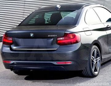 BMW 2 F22, F87 Coupe 2012+ Kromirana obloga prtljažnika
