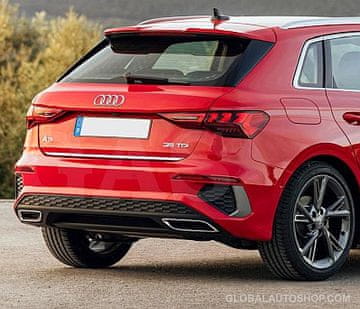 Audi A3 Sportback 2020+ kromirana obloga za poklopac prtljažnika