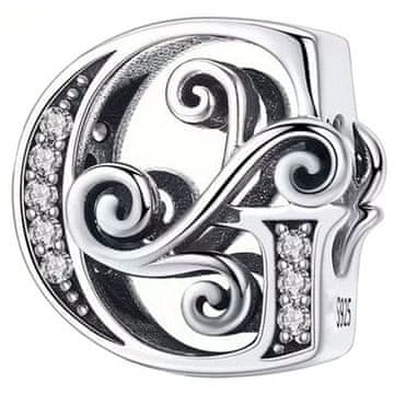 Pandora charms privjesak slovo g srebro 925
