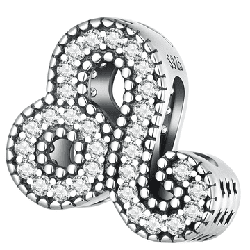 Charms za pandoru privjesak charms znak zodijaka lav srebro 925 charmsi trusky
