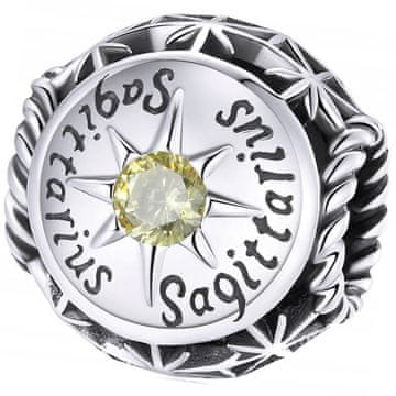 Charms za Pandora znak zodijaka strijelac s kamenom rođenja, s925