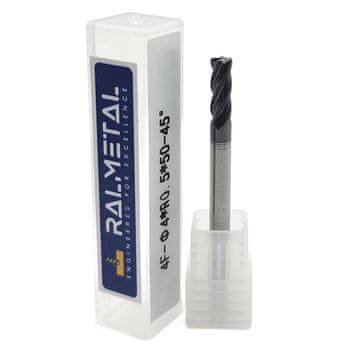 Radijalni rezač od tvrdog metala Fi4 x R0,5 x 50 mm - 45 HRC
