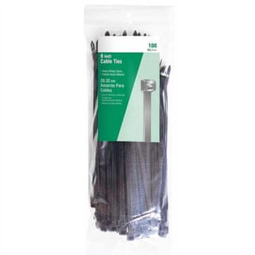 Trake za vezivanje kabela UV crne 3,6x300
