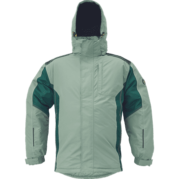 Cerva DAYBORO parka boje žive ograde, zelena, 2XL