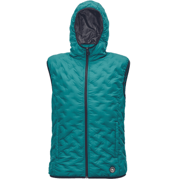 Cerva NEURUM pernati prsluk petrolej plave boje XL